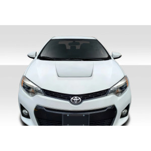 2014-2016 Toyota Corolla Duraflex Circuit Hood - 1 Piece - image 1