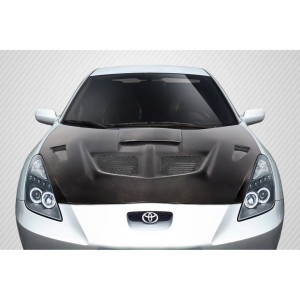2000-2005 Toyota Celica Carbon Creations Evo GT Hood - 1 Piece - image 1 2000-2005 Toyota Celica Carbon Creations Evo GT Hood - 1 Piece - image 1