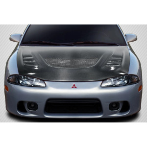 1995-1999 Mitsubishi Eclipse Eagle Talon Evo GT Hood - 1 Piece - image 1