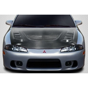 1995-1999 Mitsubishi Eclipse Evo GT Carbon Fiber Hood - image 1