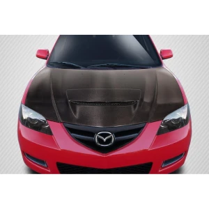 2004-2008 Mazda 3 M-Speed Carbon Fiber Hood - image 1