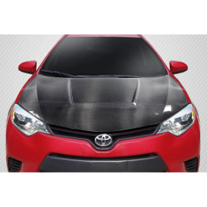 2014-2016 Toyota Corolla Carbon Creations Circuit Hood - 1 Piece - image 1