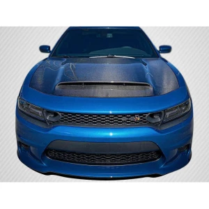 2015-2023 Dodge Charger Demon Look Carbon Fiber Hood - image 1