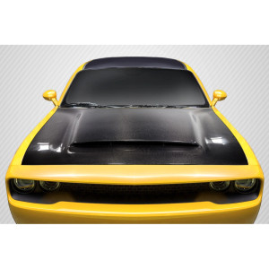 2008-2023 Dodge Challenger Demon Look Hood - 1 Piece - image 1