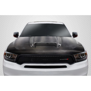 2011-2023 Dodge Durango Carbon Creations SRT Look Hood - 1 Piece - image 1