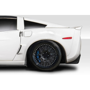 2005-2013 Chevrolet Corvette C6 Duraflex ZR2 Rear Fenders - 2 Piece - image 1 2005-2013 Chevrolet Corvette C6 Duraflex ZR2 Rear Fenders - 2 Piece - image 1