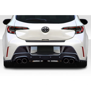 2019-2023 Toyota Corolla Hatchback A Spec Rear Diffuser - 3 Piece - image 1