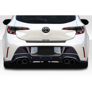 2019-2023 Toyota Corolla Hatchback Duraflex A Spec Rear Diffuser - 3 Piece - image 1