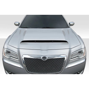 2011-2023 Chrysler 300 300C Duraflex Demon Look Hood - 1 Piece - image 1