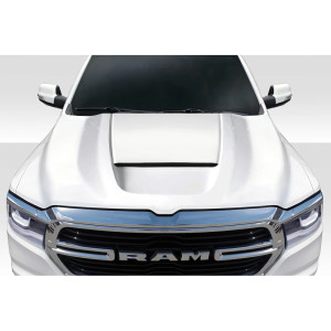 2019-2025 Dodge Ram 1500 Duraflex SRT Ram Air Hood - 1 Piece - image 1