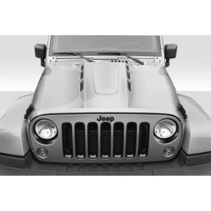2007-2018 Jeep Wrangler JK AVG Hood - 1 Piece - image 1