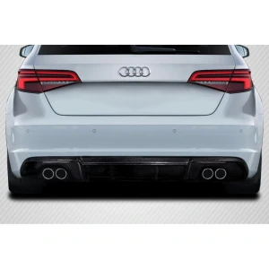 2013-2016 Audi A3 Sportback RS3 Look Rear Diffuser - 1 Piece - image 1