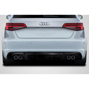 2013-2016 Audi A3 Sportback RS3 Look Rear Diffuser - 1 Piece - image 1