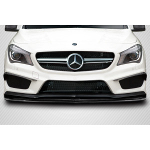 2014-2015 Mercedes CLA Class C117 CLA45 R Spec Front Lip Under Spoiler - 1 Piece - image 1