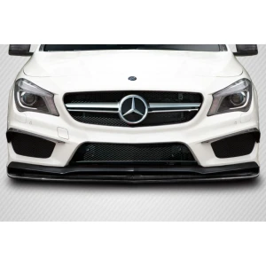 2014-2015 Mercedes CLA R Spec Carbon Fiber Front Lip - image 1