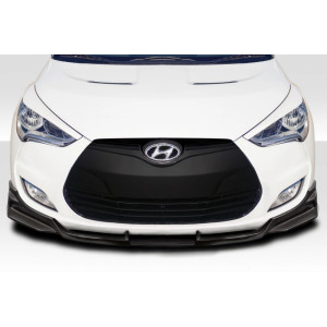 2012-2017 Hyundai Veloster Non Turbo Duraflex EBS Front Lip Spoiler - 3 Piece - image 1