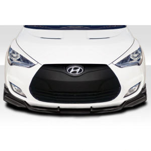 2012-2017 Hyundai Veloster Non Turbo EBS Front Lip Spoiler - 3 Piece - image 1