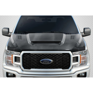 2015-2020 Ford F-150 Carbon Creations CVX Hood - 1 Piece - image 1