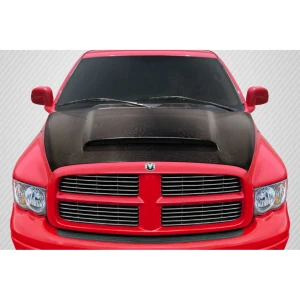 2002-2008 Dodge Ram 1500 2500 3500 Demon Look Hood - 1 Piece - image 1