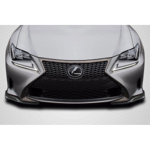 2014-2018 Lexus RC Series RC200T RC350 EBS Front Lip Splitters - 2 Piece (F Sport model only) - image 1