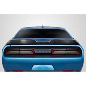2008-2023 Dodge Challenger Carbon Creations Demon Look Rear Wing Spoiler - 1 Piece - image 1