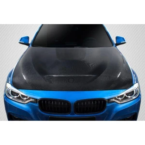 2012-2018 BMW 3 Series GTS Look Carbon Fiber Hood - image 1