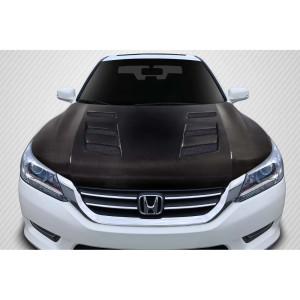 2013-2015 Honda Accord 4DR Carbon Creations AM-S Hood - 1 Piece - image 1