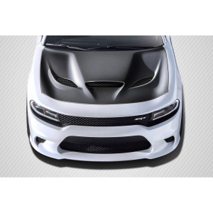 2015-2023 Dodge Charger Dritech Hellcat Look Hood - 1 Piece - image 1