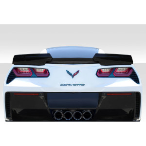 2014-2019 Chevrolet Corvette C7 Wickerbill Rear Wing Spoiler - 3 Piece - image 1