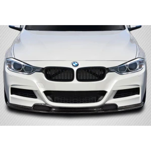 2012-2018 BMW 3 Series V1 Carbon Fiber Front Lip - image 1