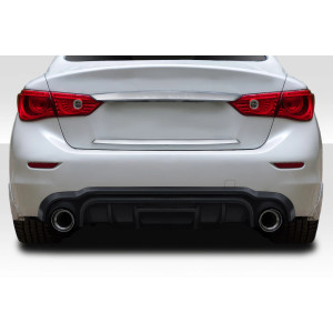 2014-2017 Infiniti Q50 Duraflex Lightspeed Rear Diffuser - 1 Piece - image 1