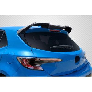 2019-2023 Toyota Corolla Hatchback Carbon Creations A Spec Roof Wing Spoiler - 1 Piece - image 1