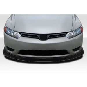2006-2008 Honda Civic 2DR Duraflex MDF Front Lip Under Spoiler - 1 Piece - image 1