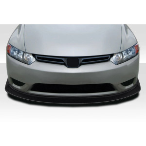 2006-2008 Honda Civic 2DR MDF Front Lip Under Spoiler - 1 Piece - image 1