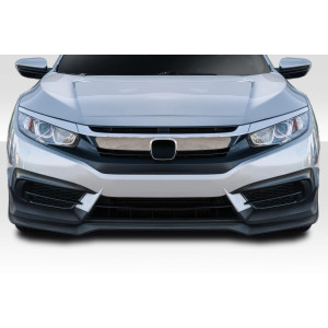 2016-2018 Honda Civic 2DR 4DR Duraflex Type M Front Lip Under Spoiler - 1 Piece - image 1 2016-2018 Honda Civic 2DR 4DR Duraflex Type M Front Lip Under Spoiler - 1 Piece - image 1