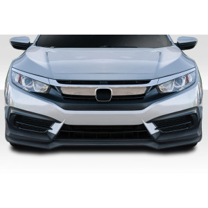 2016-2018 Honda Civic 2DR 4DR Type M Front Lip Under Spoiler - 1 Piece - image 1