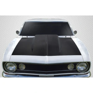 1967-1969 Chevrolet Camaro 2" Cowl Carbon Fiber Hood - image 1