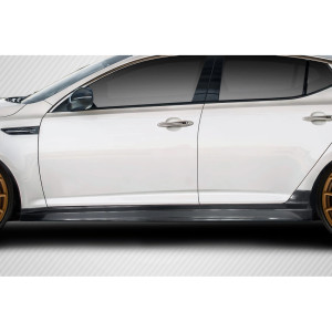 2011-2013 Kia Optima Carbon Creations CPR Side Skirts Rocker Panels - 2 Piece - image 1
