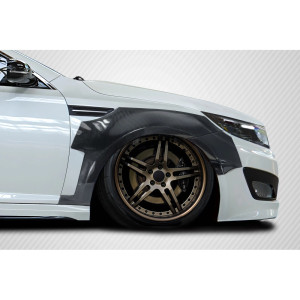 2011-2013 Kia Optima Carbon Creations CPR Wide Body Front Fender Flares - 4 Piece - image 1 2011-2013 Kia Optima Carbon Creations CPR Wide Body Front Fender Flares - 4 Piece - image 1