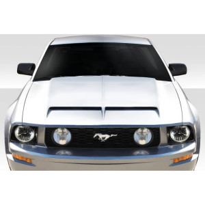 2005-2009 Ford Mustang Duraflex GT500 V4 Hood - 1 Piece - image 1