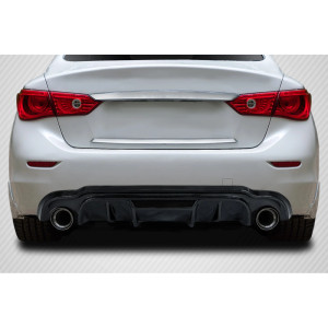 2014-2017 Infiniti Q50 Lightspeed Rear Diffuser - 1 Piece (S) - image 1
