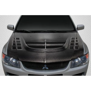 2003-2006 Mitsubishi Evolution VT-X Carbon Fiber Hood - image 1