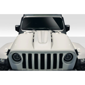 2018-2025 Jeep Wrangler JL Gladiator JT Duraflex Energy Hood - 1 Piece - image 1