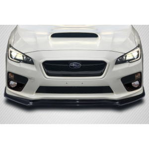 2015-2017 Subaru WRX STI Carbon Creations C Speed Front Lip Under Spoiler - 1 Piece - image 1