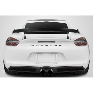 2014-2023 Porsche Cayman 718 GT4 Look Rear Wing Spoiler - 3 Piece - image 1