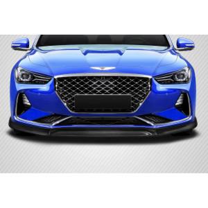 2019-2021 Genesis G70 Carbon Creations MSR Front Lip Under Spoiler - 1 Piece - image 1