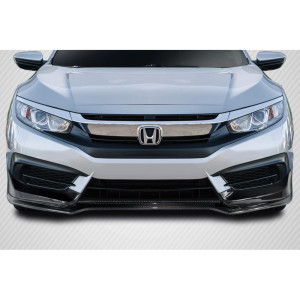 2016-2018 Honda Civic 2DR 4DR Type M Front Lip Under Spoiler - 1 Piece - image 1