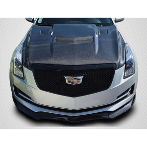2012-2019 Cadillac ATS Carbon Creations DriTech AC-1 Hood - 1 Piece - image 1 2012-2019 Cadillac ATS Carbon Creations DriTech AC-1 Hood - 1 Piece - image 1