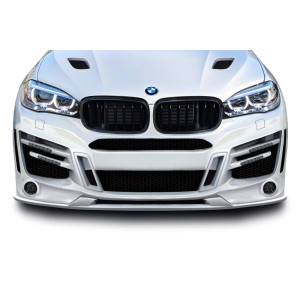2015-2019 BMW X6 F16 / X6M F86 AF-1 Front Lip Splitter ( GFK ) - 1 Piece (S) - image 1