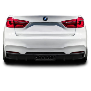 2015-2019 BMW X6 F16 / X6M F86 AF-1 Rear Bumper ( GFK ) - 1 Piece (S) - image 1